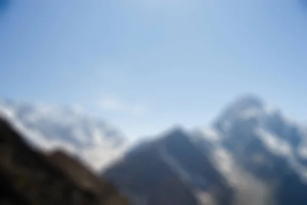 Bergsteigen Tourismus Thema verschwimmen Hintergrund — Stockfoto