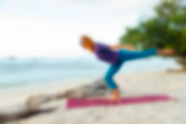 Bali indonesien reisethema verschwimmen hintergrund — Stockfoto