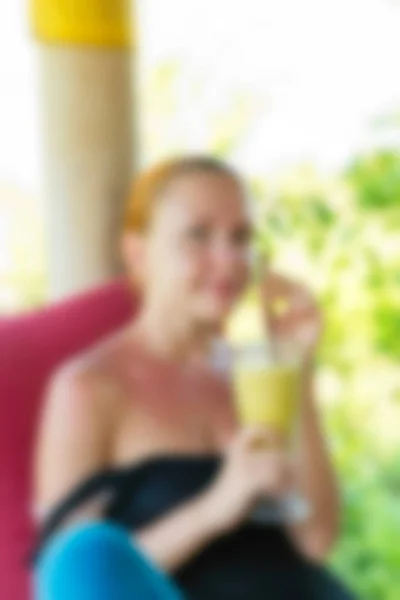 Bali Indonesia Travel theme blur background — Stock Photo, Image