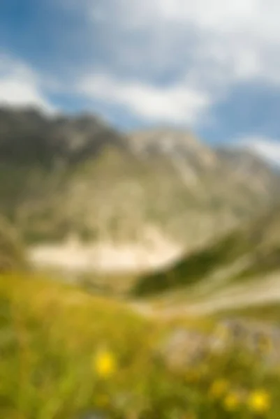 Bergsteigen Tourismus Thema verschwimmen Hintergrund — Stockfoto