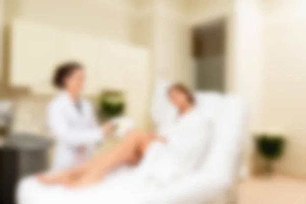 Medical cosmetology clinic theme blur background