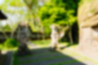 Bali Endonezya Seyahat tema bulanıklık arka plan