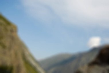 Dağcılık turizm Tema bulanıklık arka plan