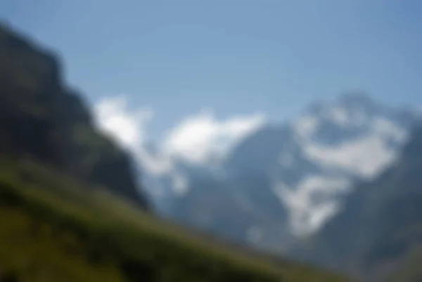 Bergsteigen Tourismus Thema verschwimmen Hintergrund — Stockfoto