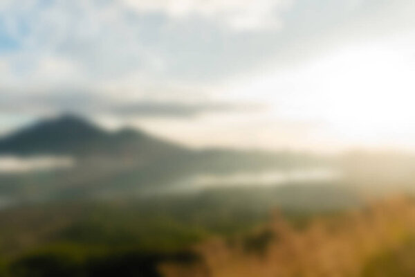 Bali Indonesia Travel theme blur background