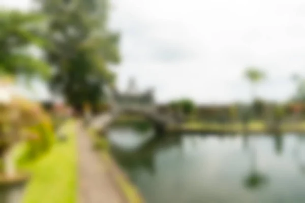 Bali Indonesia Travel theme blur background — Stock Photo, Image