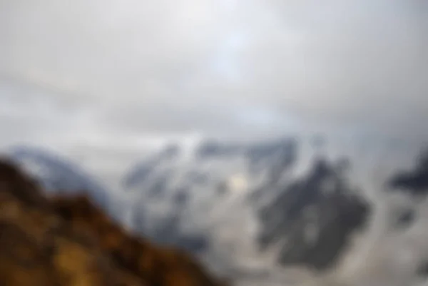 Bergsteigen Tourismus Thema verschwimmen Hintergrund — Stockfoto