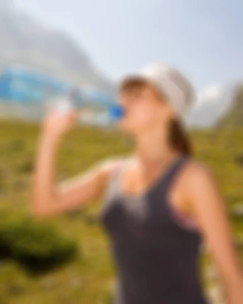 Mountaineering tourism  theme blur background — Stock Photo, Image