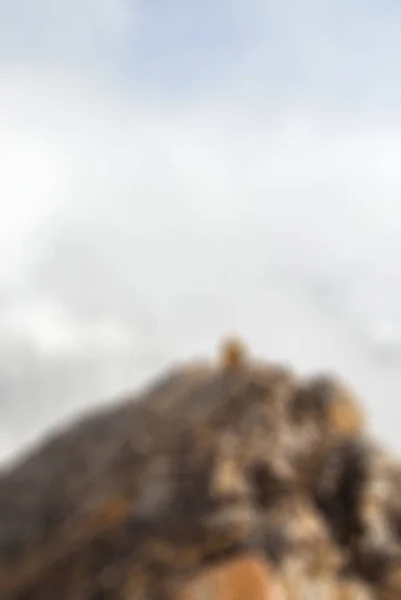 Bergsteigen Tourismus Thema verschwimmen Hintergrund — Stockfoto