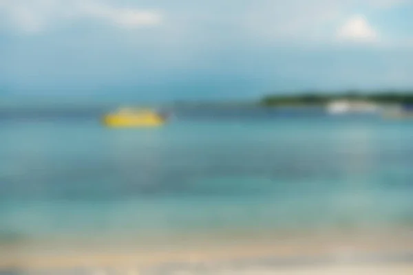 Gili Trawangan Bali resor tema oskärpa bakgrund — Stockfoto