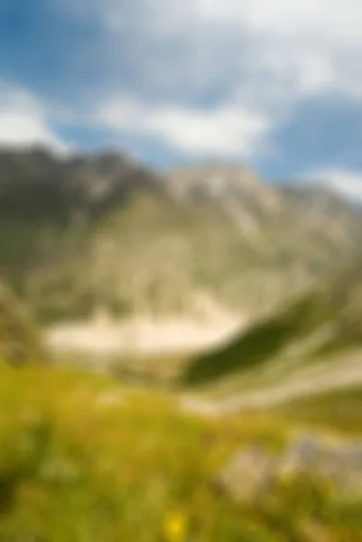 Bergsteigen Tourismus Thema verschwimmen Hintergrund — Stockfoto