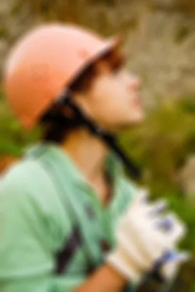 Bergsteigen Tourismus Thema verschwimmen Hintergrund — Stockfoto