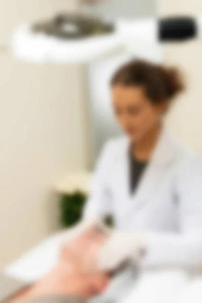 Medizinische Kosmetologie Klinik Thema verschwimmen Hintergrund — Stockfoto