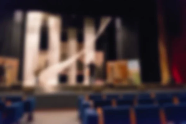 Theater play theme blur background — Stock Photo, Image