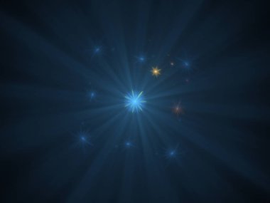 Hayal fraktal doku görüntü