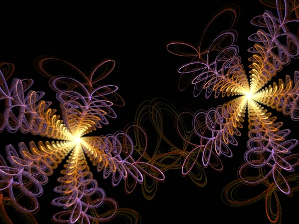 Imagen de textura fractal imaginativa — Foto de Stock
