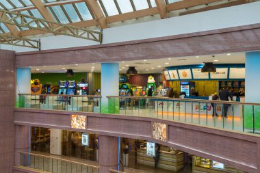 Modern mağaza alışveriş merkezi