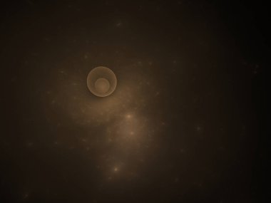 Hayal fraktal doku görüntü