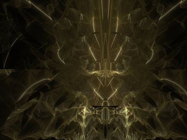 Hayali fraktal arkaplan resmi