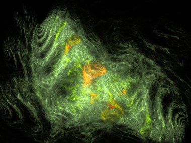 Hayali fraktal arkaplan resmi