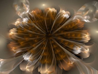 Hayali fraktal arkaplan resmi