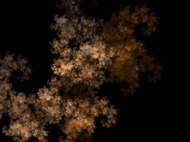 Hayali fraktal arkaplan resmi