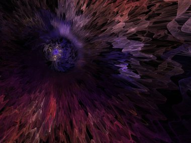 Hayali fraktal arkaplan resmi