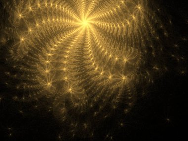 Hayali fraktal arkaplan resmi