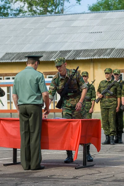 Ryska armén scen — Stockfoto