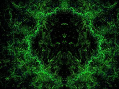 Hayali fraktal arkaplan resmi