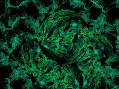 Hayali fraktal arkaplan resmi