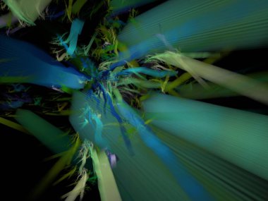 Hayali fraktal arkaplan resmi