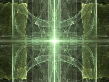 Hayali fraktal arkaplan resmi