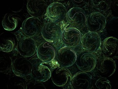 Hayali fraktal arkaplan resmi