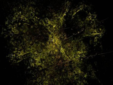 Hayali fraktal arkaplan resmi