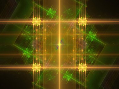 Hayali fraktal arkaplan resmi