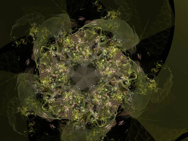 Hayali fraktal arkaplan resmi