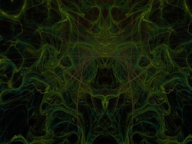 Hayali fraktal arkaplan resmi