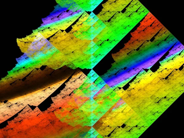 상상적 인 프랙탈 배경 이미지 — 스톡 사진