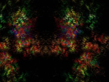 Hayali fraktal arkaplan resmi