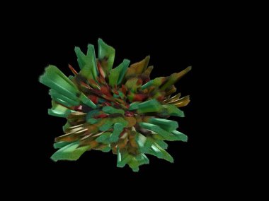 Hayali fraktal arkaplan resmi