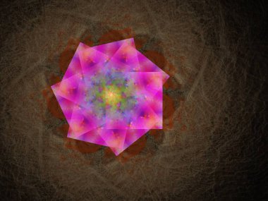 Hayali fraktal arkaplan resmi