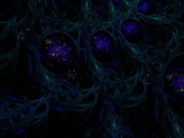 Hayali fraktal arkaplan resmi