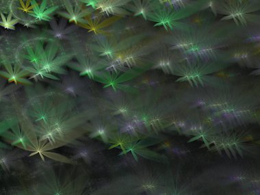 Hayali fraktal arkaplan resmi