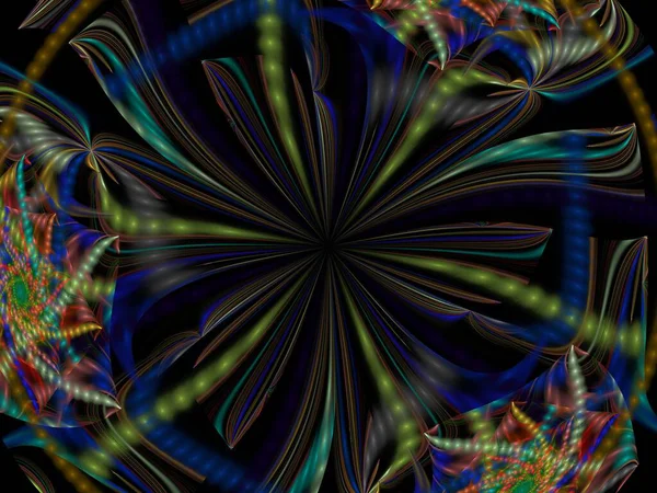 Imaginatory fractal achtergrond Afbeelding — Stockfoto