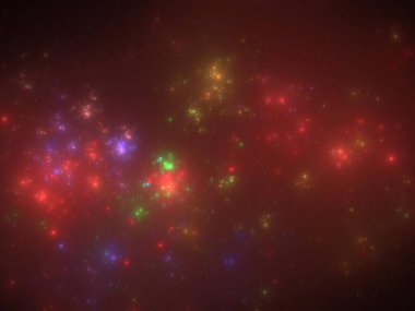 Hayali fraktal arkaplan resmi