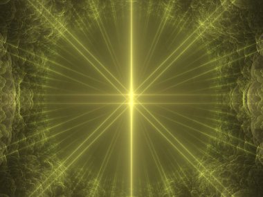 Hayali fraktal arkaplan resmi