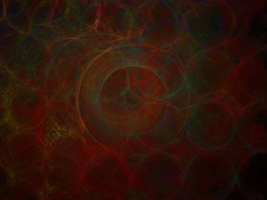 Hayali fraktal arkaplan resmi