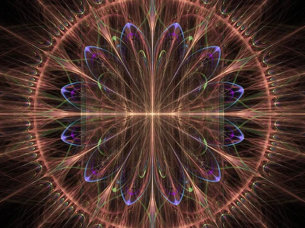 Imaginatory fractal achtergrond Afbeelding — Stockfoto