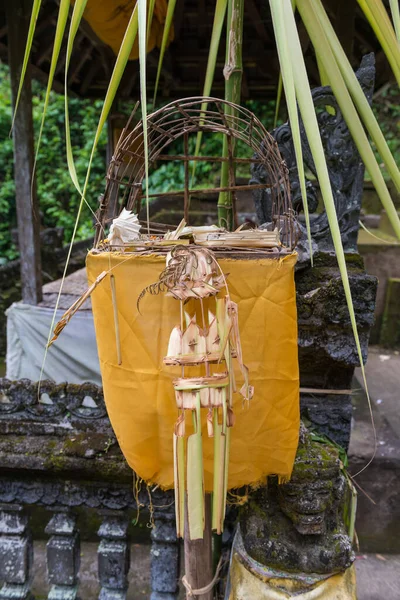 Traditional offerings at Bali — Stock Photo, Image